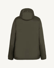 Doudoune réversible à capuche Ultralight Army/Rose poudre Bangkok 2.0