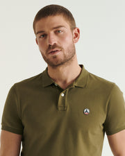 Polo en coton biologique Army Marbella