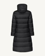 Doudoune longue à capuche Grand Froid Noir Karachi