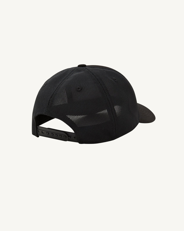 Casquette bicolore à filet Noir Sail