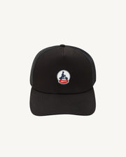 Casquette bicolore à filet Noir Sail