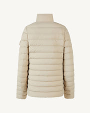 Doudoune stretch légère Beige Maia