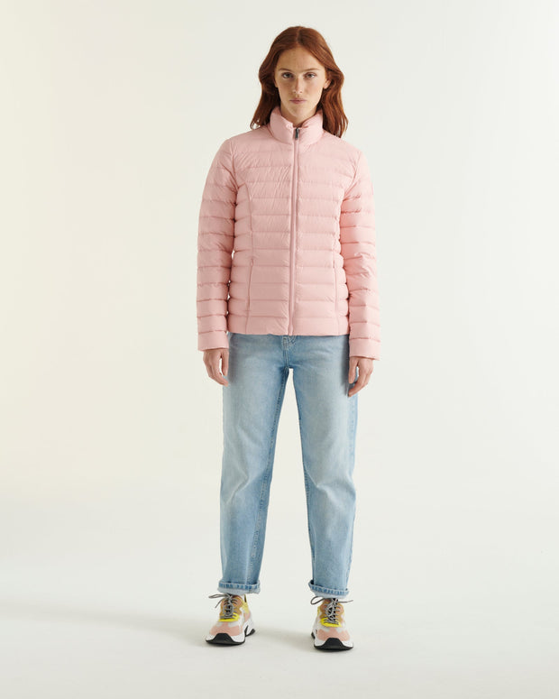 Doudoune stretch légère Rose pêche Maia